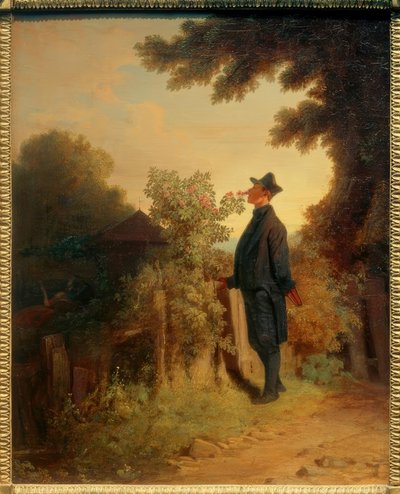 Der Rosenfreund von Carl Spitzweg